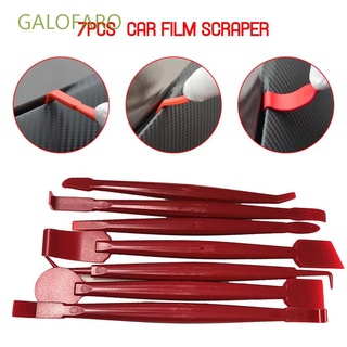 GALOFARO Utility Film Sticker Wrapping Tool Vinyl Wrap Car Wrapping Tools Car Body Styling Kit Cutter Corner 7pcs Auto Accessories Squeegee Scraper Edge-closing Tool Window Tint Film Tools Kit Car Stickers Installation Kit/Multicolor