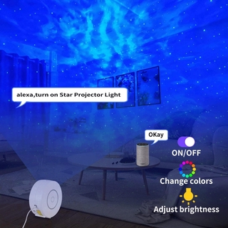 Tuya proyector de luz Led inteligente estrellado con luz Led inteligente/wiving/wiving/de colores/control inalámbrico Alexa/Homestead (3)