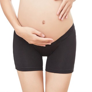 cintura baja de las mujeres embarazadas en primavera y verano, calzoncillos de ángulo plano en forma de v, pantalones de seguridad anti caminata