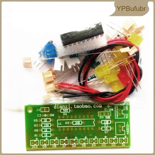 Kit indicador de nivel de Audio LM3915 DIY módulo DC9V-12V 10 segmentos DC9V-12V (7)