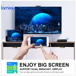 lamixiu HD-juego de TV compatible-top caja de TV 1GB+8GB WiFi 4K H313 Quad Core Smart TV Box Fine Workmanship