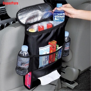 PURE nueva mochila de asiento de coche organizador de bebé aislado bebidas enfriador bolsa de almacenamiento de viaje,
