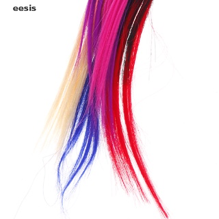 [eesis] pelucas para niñas color degradado trenzas de color para niños tejiendo dfh (1)