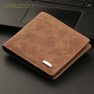 Dyruidoj1 cartera De cuero Pu para hombre con tarjetero De Crédito/dinero/tarjeta Multi-corea (1)
