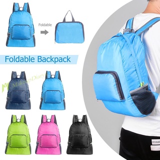 [nueva Llegada] mochila plegable multifunción para mujeres/mochila Preppy estilo sólido/bolsas de viaje para escuela (1)