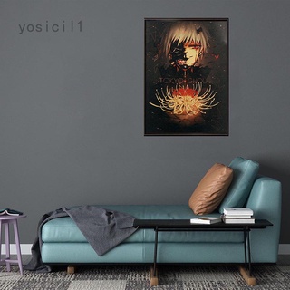 Tokyo Ghoul Style 04 Retro Kraft Paper Poster Decorative Painting