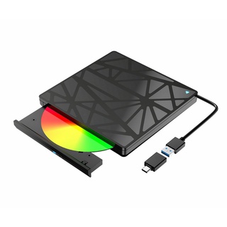Portátil USB externo grabadora de DVD unidad óptica tipo C unidad externa