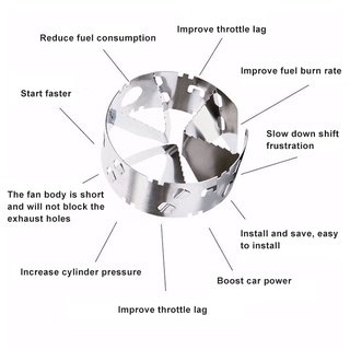 Car Fuel Saver Intake Modified Mechanical Accelerator Fuel Saving Turbocharger Vehicle Fuel Saving Device (8)