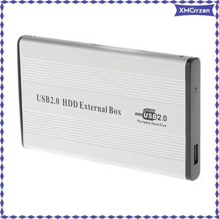 2.5\\\\" pulgadas usb2.0 aluminio ide hdd disco duro externo caja caja gris