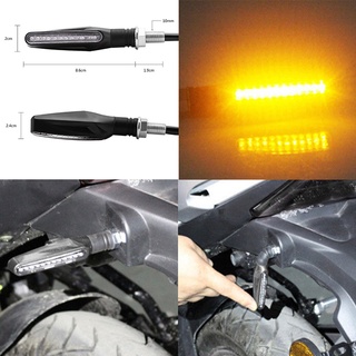 treewateritn indicador de señal de giro LED Universal para motocicleta/motocicleta (1)