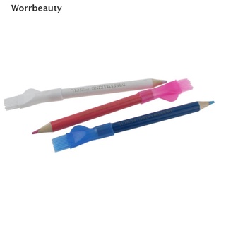 Worrbeauty 3Pcs Sastres Lápiz De Tiza Con Cepillo Para Modistas DIY Craft Markers CO