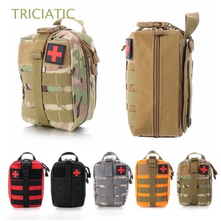 TRICIATIC EDC Bag Emergency Bag Rip-Away EMT Emergency Kit Rescue Package Nylon Lifesaving bag Outdoor Sports Medical Molle Pouch Medical Wild Survival