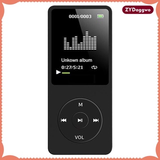 Sport HIFI MP3 MP4 Speaker Player Radio FM Voice Recorder USB TXT Black