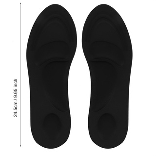 1 par de plantillas de alivio del dolor de esponja/soporte de arco/almohadilla para zapatos transpirable/cuidado de los pies