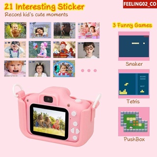 Promotion Cámara X5S para niños, pantalla de 2,0 pulgadas, Mini cámara fotográfica Digital de 12MP para niños feeling02_co