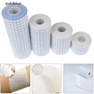 qukiblue 1rollo 4 tamaño impermeable adhesivo para heridas vendaje médico vendaje co