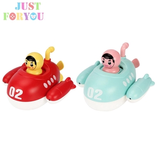 [Justforyou] juguetes de baño de bebé de seguridad lindo portátil bañera ducha natación juguete flotante para niños