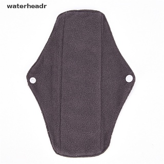 (waterheadr) reutilizable tela de bambú de algodón lavable almohadilla menstrual mama toalla sanitaria almohadilla en venta