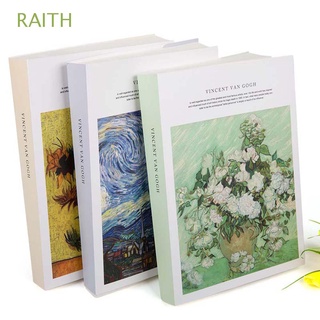 RAITH 128 Sheets Notebook Professional Sketchbook Graffiti Sketch Book Art Supplies Thickened School Office Stationery Hand Painted Painting Sketch Paper/Multicolor