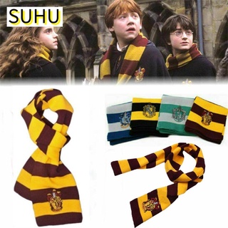 SUHU Nueva Moda Slytherin Regalo Hufflepuff Gryffindor Bufanda Harry Potter College Suave Cosplay Para Mujeres Hombres Anime Patrón/Multicolor