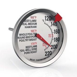 jj - termómetro de carne de acero inoxidable impermeable para aves de corral (6)