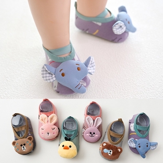 Bebé prewalker pre walker zapatos de bebé pre-walker calcetines de piso calcetines, calcetines de bebé, interior de los niños pequeños calcetines, de dibujos animados antideslizantes calcetines, zapatos de piso y calcetines A41