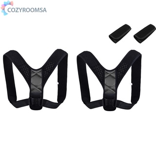 Cozyroomsa - Corrector de postura ajustable para espalda, Invisible, soporte para adultos (1)