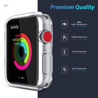 kyri smartwatch anti-polvo caso impermeable protector cubierta suave a prueba de golpes carcasa protectora para apple-watch series 7 41/45mm