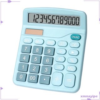 Calculadora de Escritorio Porttil de Oficina Cuentas Comerciales de Energa Solar Dual (5)