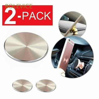 BOLEVICE Mobile Phone Stickers Metal Plate Sticker GPS devices Magnet Phone Holder Metal Plate Disk Car Phone Holder Smartphones CD Lines Universal Iron Sticker Adhesive Magnetic Car Mount/Multicolor