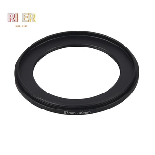 67mm a 49 mm lente de filtro de cámara 67mm-49mm adaptador de anillo de paso hacia abajo