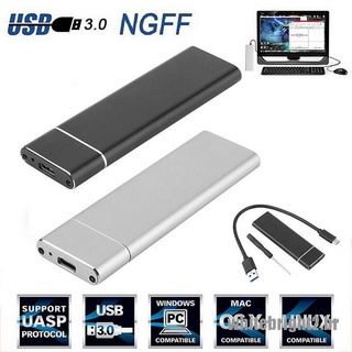 <White> M.2 NGFF SSD caja de disco duro USB 3.0 HDD caja