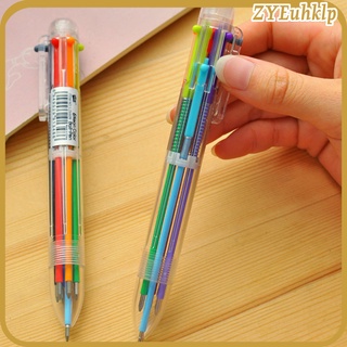 bolígrafo multicolor de 0.5 mm 8 en 1/bolígrafo retráctil de 8 colores para bolígrafos