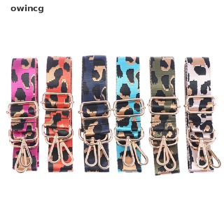 owincg Thicken color Women's bag accessories Leopard print adjustable Shoulder strap CO