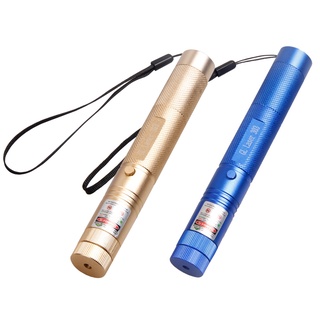 【Hw】Portable Laser Pointer Flashlight Rotatable Powerful Laser Sight Light Lamp