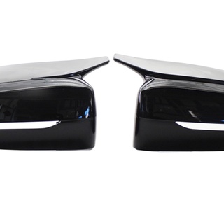 [precio De actividad] brillante negro ala lateral espejo cubierta tapas para BMW G20 G30 G32 G12 G14 G15