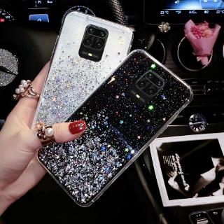 Xiaomi Redmi Note 9S 9 Pro Max Funda Glitter Bling ShinyTransparent Soft Phone Cover BY (4)