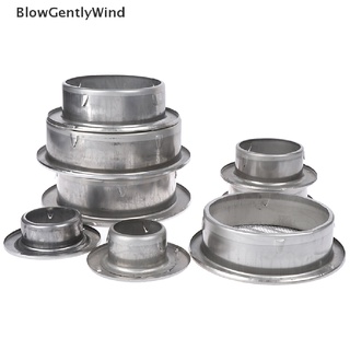 blowgentlywind - rejilla de ventilación de aire (acero inoxidable, exterior, conducto redondo, ventilación, rejillas bgw)