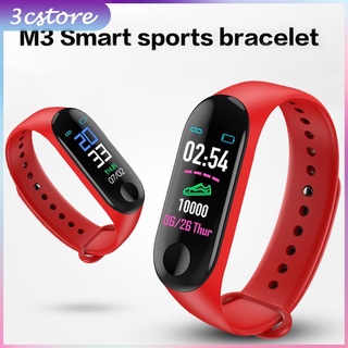 （3cstore7362y） M3 Blood Pressure Oxygen Heart Rate Monitor IP68 Waterproof Smart Bracelet (3)