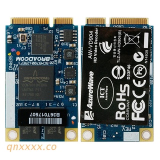 qnxxxx BCM970012 BCM70012 HD Decoder AW-VD904 Mini PCIE Card for APPLE TV Netbooks