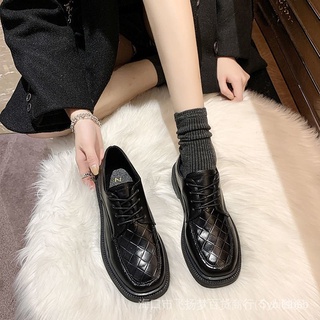 Pequeños Zapatos De Cuero Femenino Británico Suela Suave 2022 Nuevo Estilo Primavera Otoño Todo Partido Estudiante Japonés jk Flat