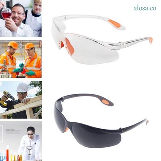 ALOSA Lightweight Glasses Anti-dust Outdoor Work Safety Goggles Anti-impact Factory Lab Clear Eye Protective