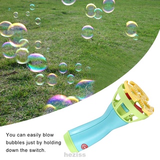 abs de dibujos animados alimentado por batería unisex regalos automático colores aleatorios de mano portátil máquina de burbujas eléctrica