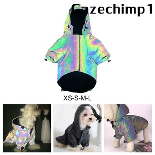Chamarra De invierno con capucha cálida reflectante Para perros/mascotas/ropa De otoño/