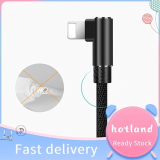 Línea de datos de carga rápida de 1 m negro para Apple Cable de datos rápido Cable Usb para Iphone: hotland (1)