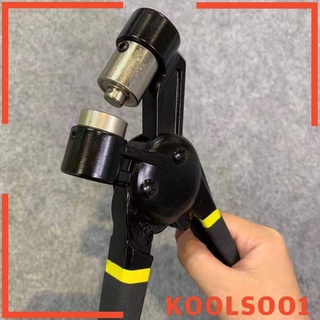 [KOOLSOO1] Kit de herramientas de ojal de mano alicates de perforación portátil ojal máquina de prensa Manual perforador con 500 ojales de plata