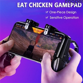 K21 Mobile Trigger Gamepad Gaming Shooter PUBG controlador gatillo Metal botón auxiliar controlador de juego nuevo
