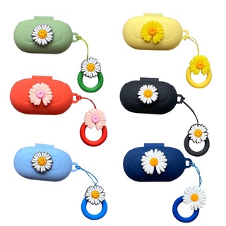 Cute Flower Pattern Protective Silicone Cover Case for Samsung-Galaxy Buds/Buds+