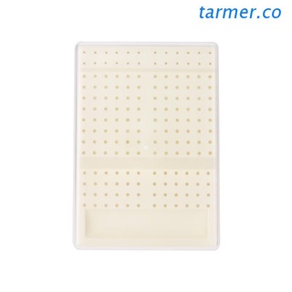tar1 168 agujeros dental bur bloque titular autoclave esterilizador caso caja de desinfección nuevo