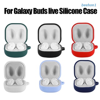 Beehon1 Washable Dustproof Protective Cover Silicone Case for Galaxy-Buds live Earphone